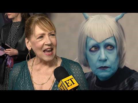 Ann Dowd REACTS to BLUE ALIEN Transformation for Hacks' Final Season (Exclusive)