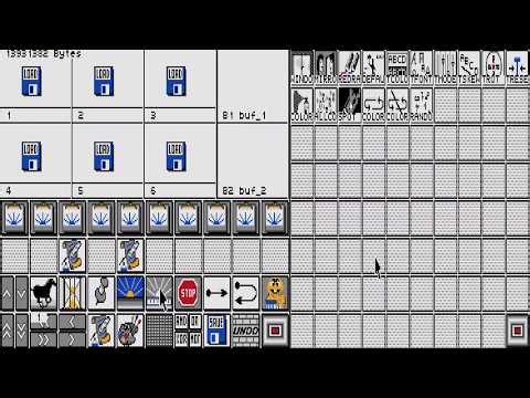 ATARI ST Denise Graphics Intrepreter vid2 Alexander Beller Drücker Druecker Jorg Application Systems