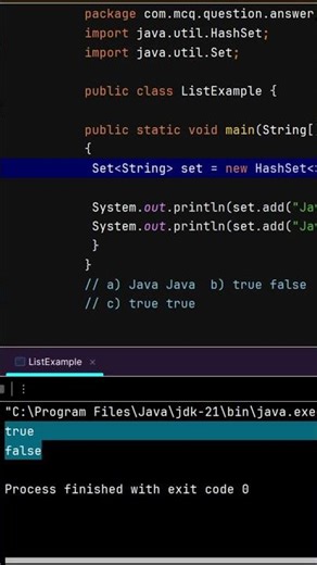 Quick Java challenge! Can a Set accept duplicate values? 🤔