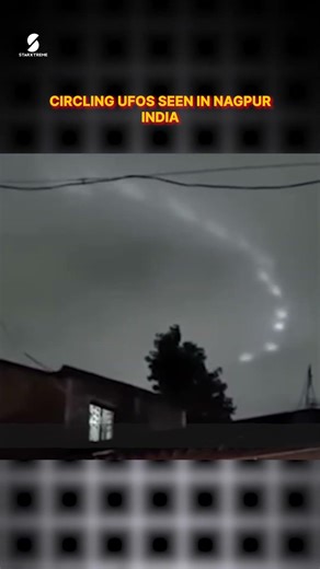 Hundrerds of UFOs Caught circling in the sky of Nagpur #shorts #uap #alien #starxtreme