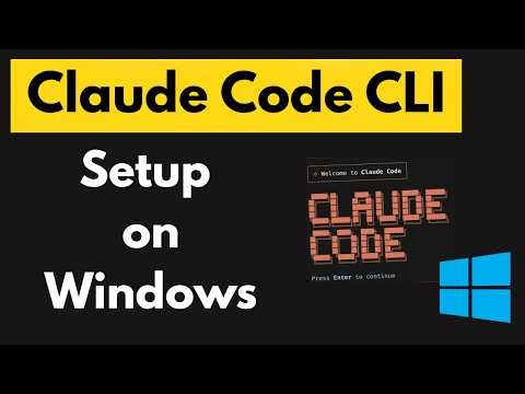 Claude Code CLI Setup on Windows (Full Beginner Guide 2026)