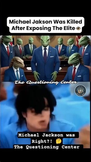 Michael Jackson was Right About Epstein and Other Celebrities Lizard People? 🤔🦎 #Michaeljackson #mj