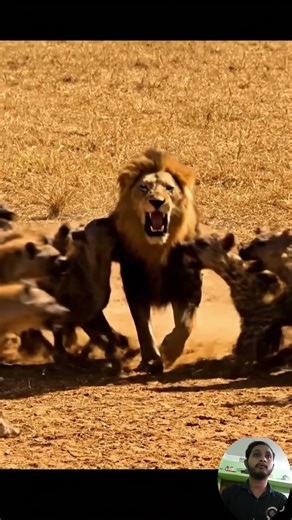 🐅🦁 Tiger & Lion vs Hyena – Ultimate Predator Battle in the Wild!