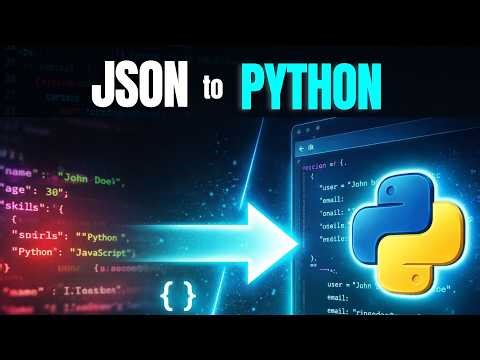 Master JSON in Python | json.load(), dump(), loads(), dumps Explained