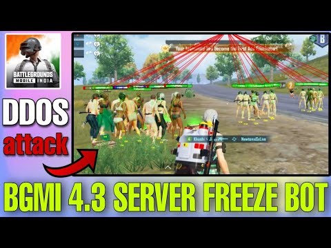 bgmi server freeze hack 4.3 | bgmi ddos attack bot telegram free 4.3 | bgmi ddos file