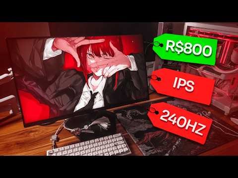 O MELHOR MONITOR GAMER CUSTO BENEFICIO DO MOMENTO NO BRASIL!!! - REVIEW COMPLETO DELL 240HZ SE2426HG