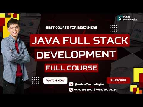 Java Full Stack Development Course Demo | Swhizz Technologies | Free Demo + Placement Support