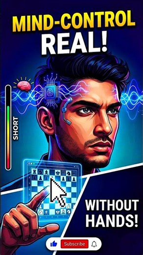 Mind Control is no longer Sci-Fi! 🧠 Neuralink lets you control computers with just a thought. 🚀