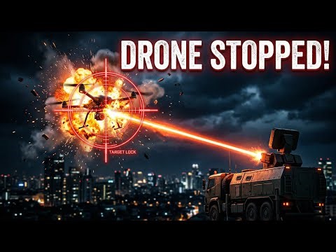 How Anti-Drone Systems Stop UAVs | Air Defense Explained | 3D Animation