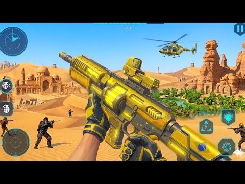 FPS Robot Shooter Strike Anti-Terrorist Shooting Android New GamePlay
