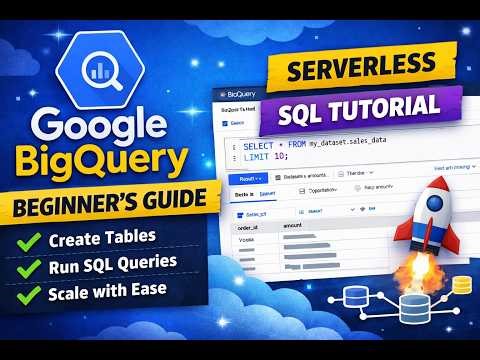 Google BigQuery Tutorial for Beginners | Serverless Data Warehouse Explained + SQL Demo| AIverse2051