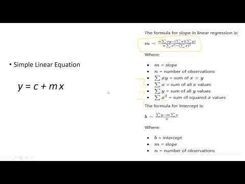 ML Linear Regression Solved Example 1