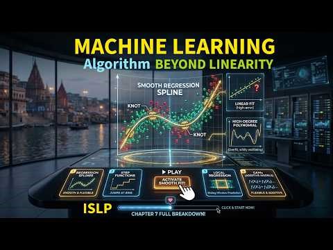 Machine Learning Algorithm Beyond Linearity | ISLP Chapter- 7 Polynomial Regression & Non-Linear ML