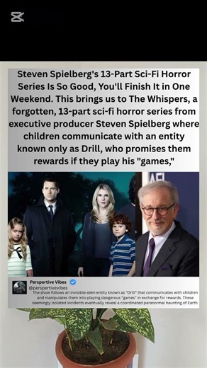 The Whispers, Steven Spielberg's FORGOTTEN 13-Part Sci-Fi Horror Masterpiece #celebrity #movie
