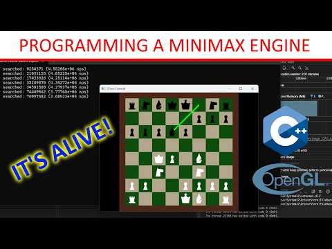 Programming a Minimax Search Algorithm (C++ Chess Engine, Ep. 7)