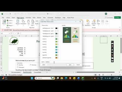 Shelly Cashman Excel 365 | Module 11: End of Module Project 1 City of Oakham #shellycashman
