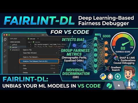 Debugging AI Bias in VS Code: FairLint-DL & Information-Theoretic Fairness