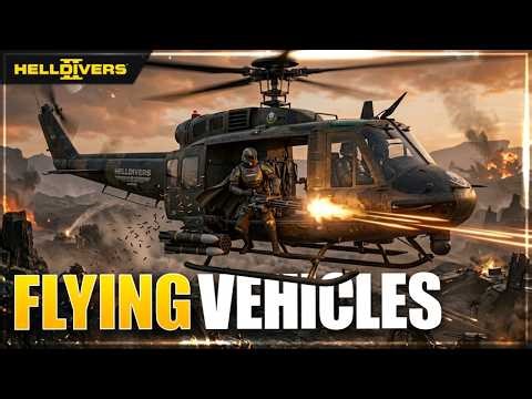 First Look At Helldivers 2 New Flying Vehicle & Super Earth Invasion 2 Update