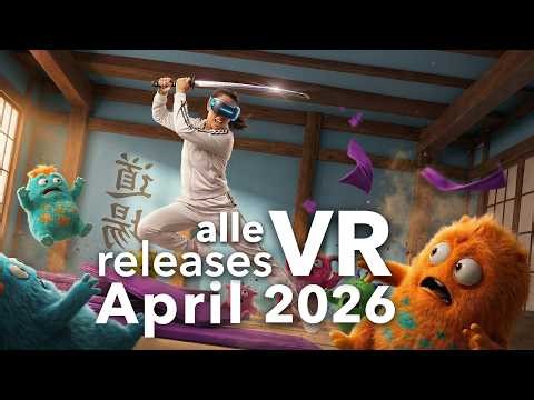Neue VR games im April 2026 - PSVR2, Meta Quest , PCVR & PICO