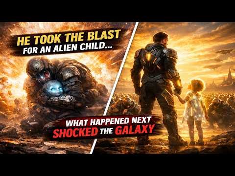 He Took the Blast for an Alien Child… What Happened Next Shocked the Galaxy |HFY| SCI FI