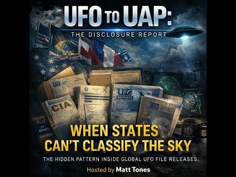 When States Can’t Classify the Sky — The Hidden Pattern Inside Global UFO File Releases