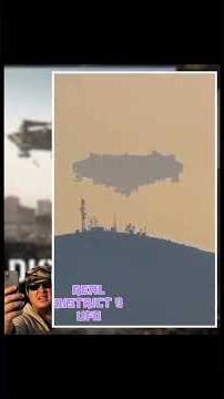 District 9 UFO captured by hiker in the mountains 
