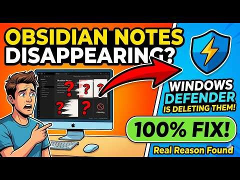 Pentesting General | Obsidian Notes Disappearing? Real Reason & Fix