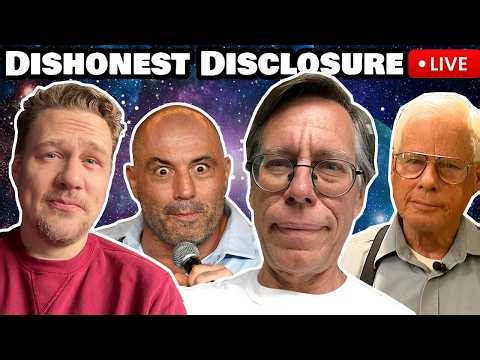 DISHONEST DISCLOSURE LIVE🍷Bob Lazar On Rogan & New S4 Film + Matt Gaetz on Alien Breeding Program