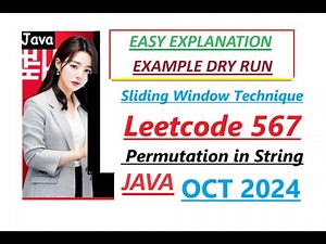 Permutation in String | Leetcode 567 | Sliding Window | 2 Approaches | Java Code | Developer Coder