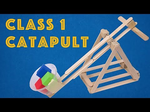 Young Engineers: Class 1 Catapult - Easy and Fun DIY STEM Project for Kids