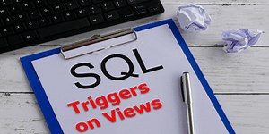 SQL Server Trigger on View Example