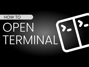How to Open Terminal