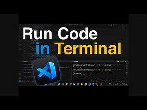 How to Run Code in Terminal in VS Code