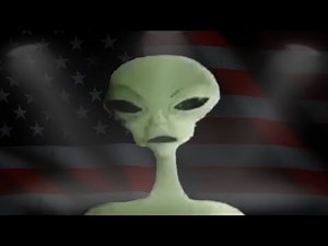 Green Alien sings AMERICA (FREAK YEAH!)