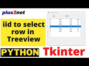 Master Tkinter Treeview: Build Interactive Tables in Python | #Python #Tkinter #PythonGUI