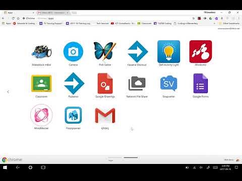 Add & Organize Apps on Chrome Apps Page