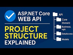 Dot Net Core Web API Project Structure