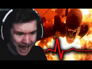 I hooked up to a heart monitor and played Alien Isolation