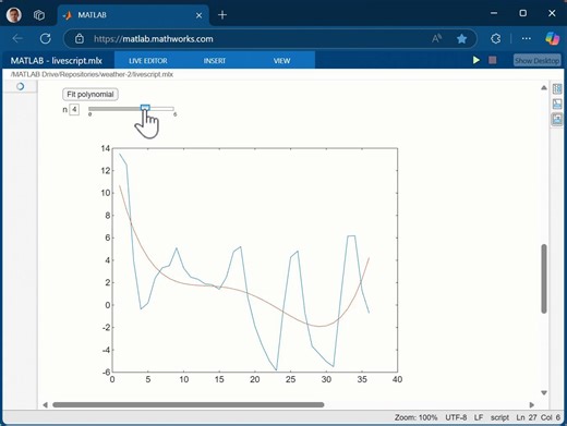 🗣️ Students, want to stand out to future employers? Start pushing your code to GitHub. Pair that with tools like MATLAB Web App Server, and now you're not just sharing your code, you’re showcasing fully interactive apps that demonstrate what you can build 📈 Start building your digital portfolio today, tips linked below ⤵️ | MATLAB