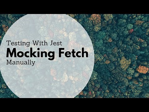 How to Mock Fetch in Jest Manually