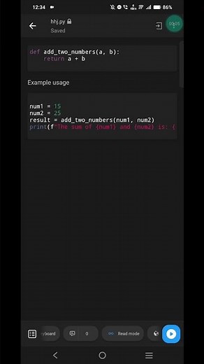 Python Program to Add Two Numbers | Beginner-Friendly Tutorial