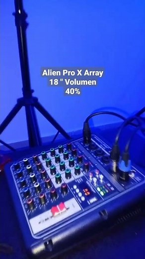 Alien Pro X Array 18" SoundCheck 40%
