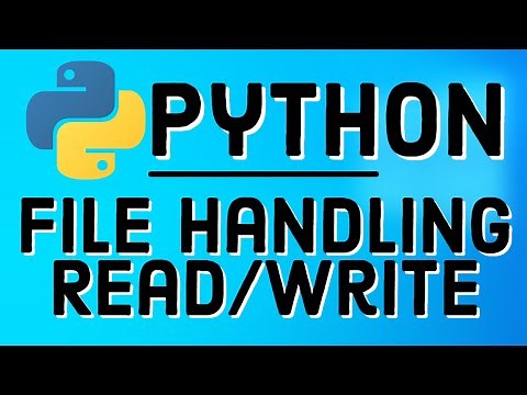 Python File Handling | File Operations in Python | Create, Open, Append, Read, Write