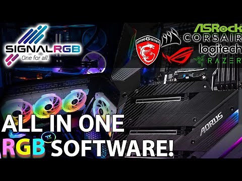 RGB SOFTWARE for all brands! | How to get ALL RGB to SYNC 💻