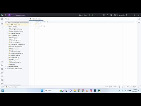 How to Make Functions in Python | def Keyword Explained | Operatify