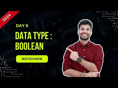 Hello Python Day-6 | Boolean Data Type
