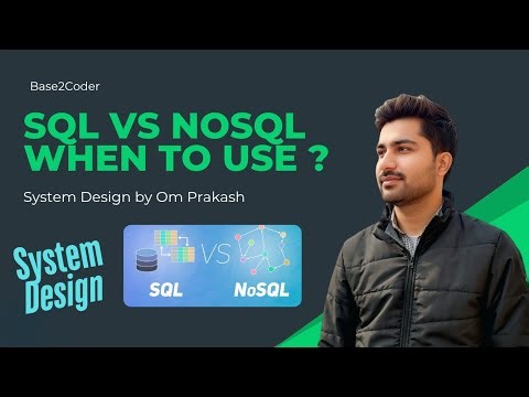 SQL vs NoSQL Explained Clearly | When to use which database ? real scenarios | Lecture - 12