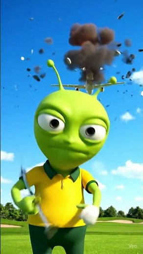 You Won't BELIEVE This Alien's First Golf Shot⛳️