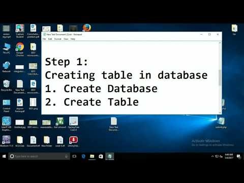 How to Create Website using Xampp