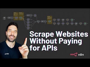 How to Scrape Websites Without Paid APIs Using n8n